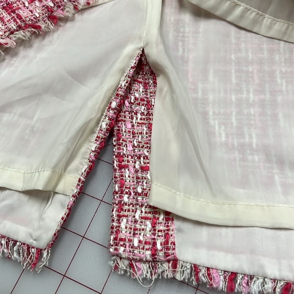 J. Crew Pink Sheath Midi Dress V-Neck Sleeveless - Picture 11 of 16